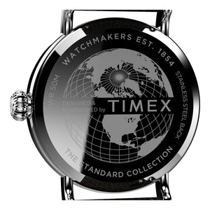 Timex Gents Leather Quartz Watch Additional View