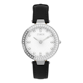 Timex Ladies City Collection Leather Strap Watch TW2V45200