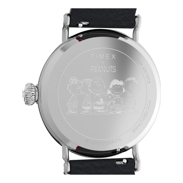 Timex Unisex Leather Wristwatch Additional View