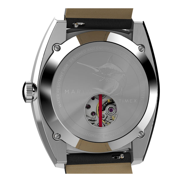 Timex Gents Leather Automatic Watch Additional View