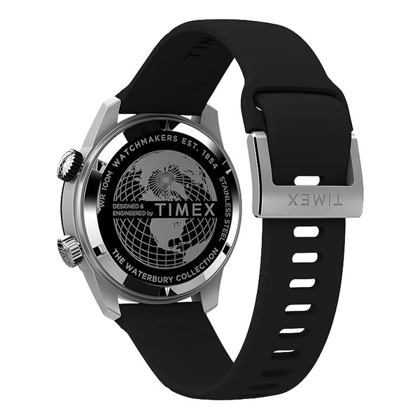 Timex Gents Black Quartz Watch Additional View