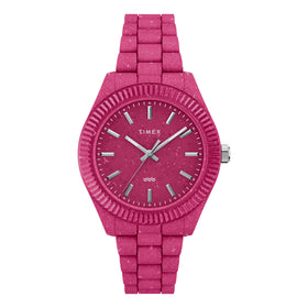 Timex Legacy Ocean 37mm Recycled Plastic Bracelet Watch TW2V77200
