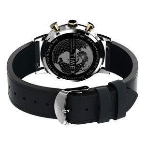 Timex Gents Leather Quartz Watch Additional View
