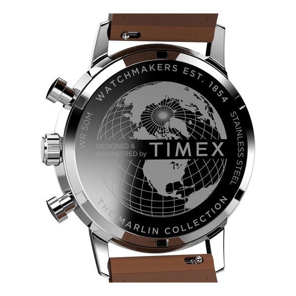 Timex Gents Leather Quartz Watch Additional View