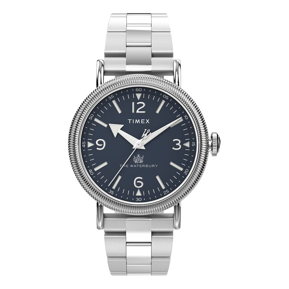 Timex Gents Stainless Steel Quartz Watch Primary View