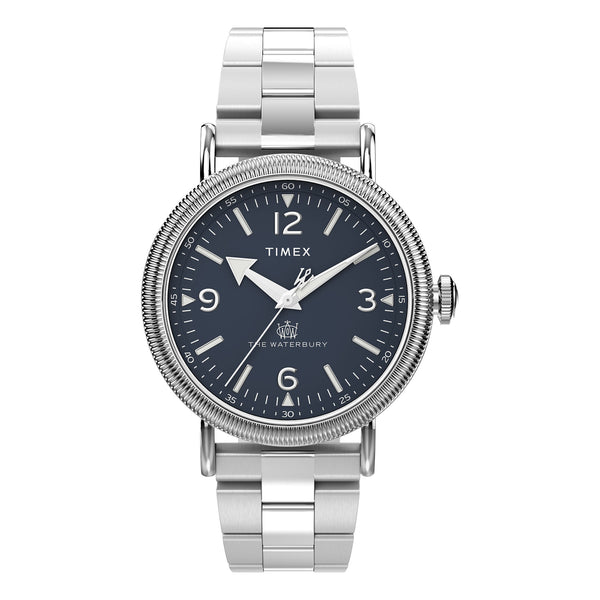 Timex Gents Stainless Steel Quartz Watch Primary View