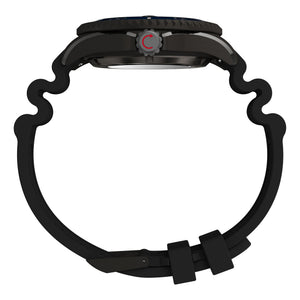 Timex Gents Black Automatic Watch Secondary View