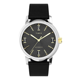 Timex Gents Marlin Automatic 40mm Leather Strap Watch TW2W33900