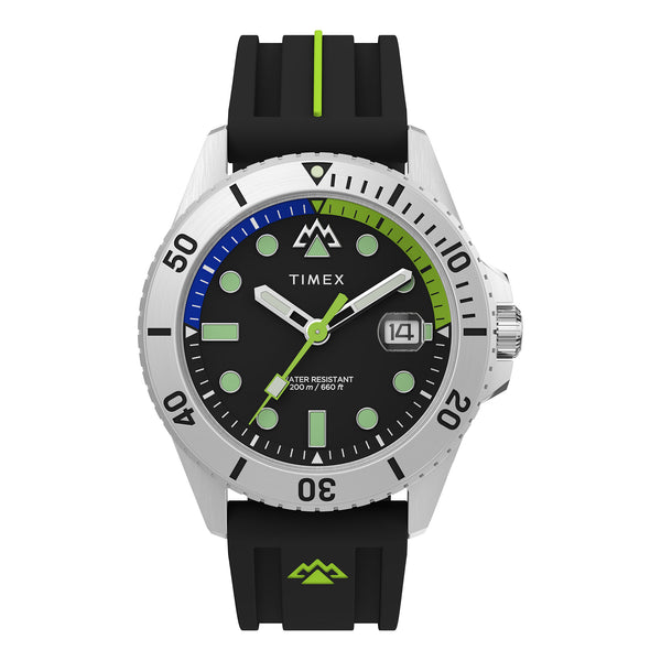 Timex Gents Stainless Steel Quartz Watch Primary View
