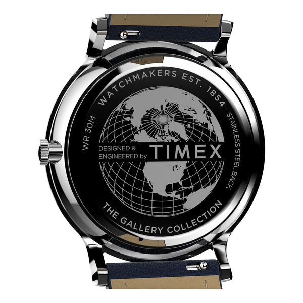 Timex Gents Silver Tone Stainless Steel Watches Additional View