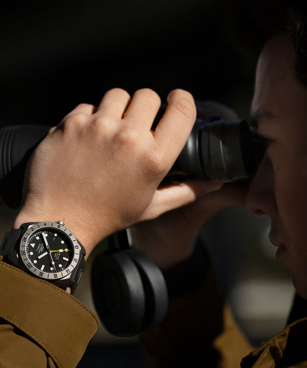 Timex Gents Black Automatic Watch Additional View