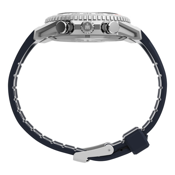 Timex Gents Silver Quartz Watch Secondary View