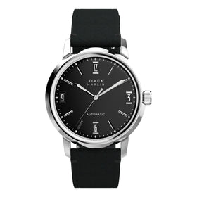 Timex Marlin Automatic 40mm Leather Strap Watch TW2W59700