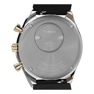 Timex Gents Leather Quartz Watch Additional View