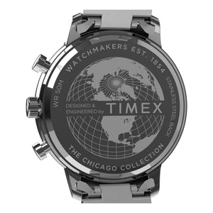 Timex Gents Leather Quartz Watch Additional View