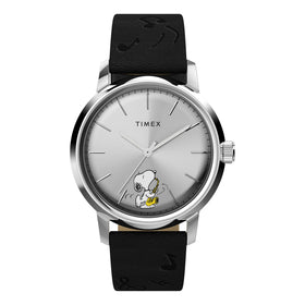 Timex Marlin Automatic x Peanuts Saxophonist 40mm Watch TW2W68800