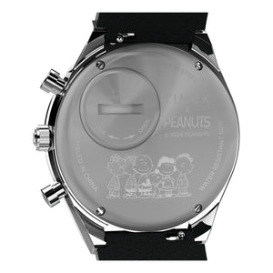 Timex Gents Leather Wristwatch Additional View