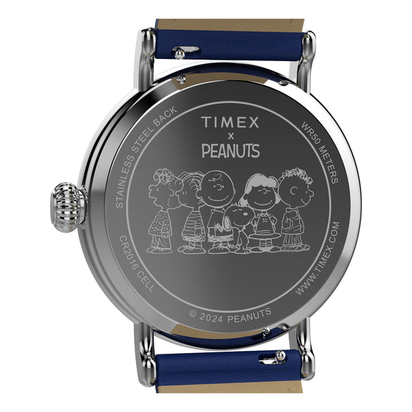Timex Unisex Leather Wristwatch Additional View