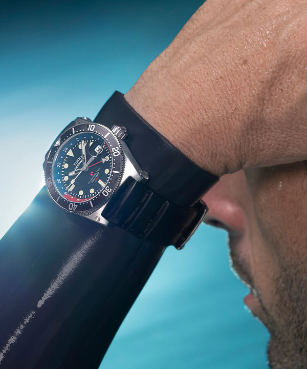Timex Gents Black Quartz Watch Additional View