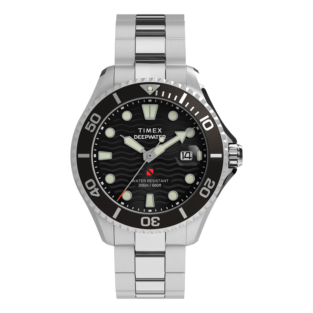 Timex Gents Stainless Steel Quartz Watch Primary View