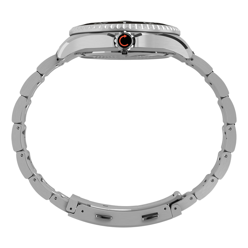 Timex Gents Stainless Steel Quartz Watch Primary View