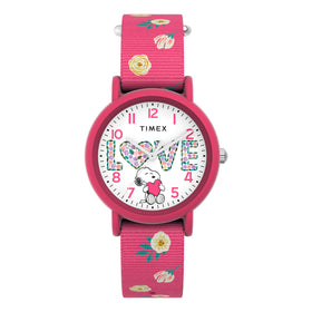Timex x Peanuts Weekender Colour Rush 34mm Watch TW2W83200
