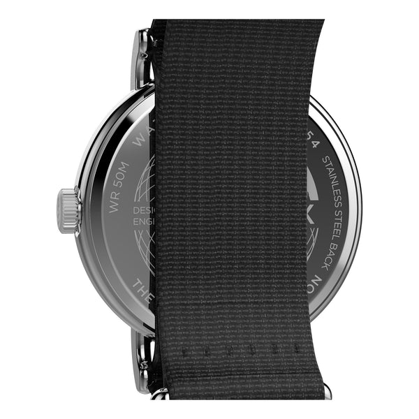 Timex Gents 9mm Case Thickness Quartz Watch Additional View