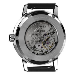 Timex Gents Leather Automatic Watch Additional View