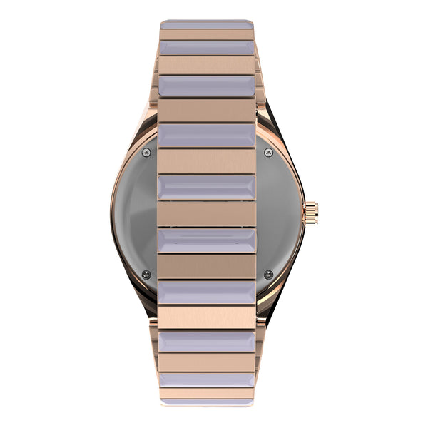 Timex Ladies Purple Quartz Watch Additional View