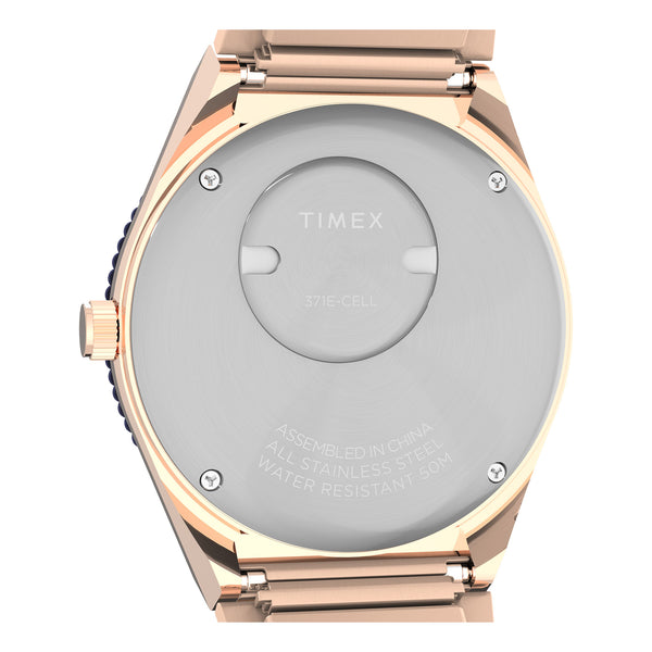 Timex Ladies Rose Gold PVD Plated Stainless Steel Quartz Watch Additional View