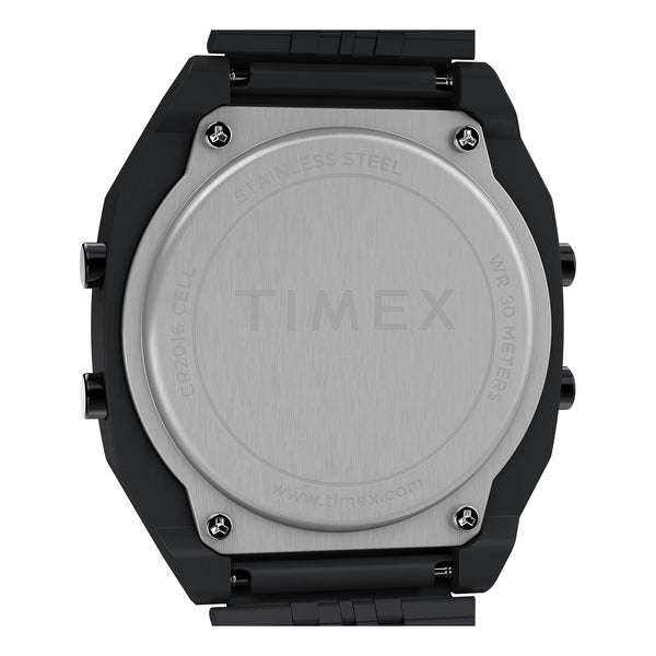 Timex Gents Ion Coated Stainless Steel Quartz Watch Additional View