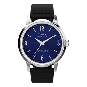 Timex Marlin Automatic 40mm Leather Strap Watch TW2W93100