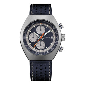 Timex Gents Legacy Tonneau 42mm Leather Strap Watch TW2W93500