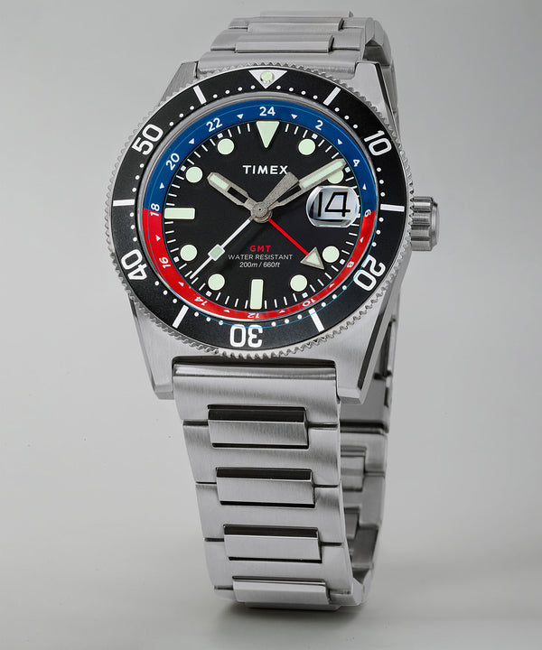 Timex Gents Stainless Steel Quartz Watch Additional View