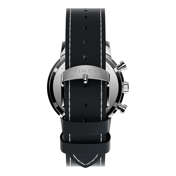Timex Gents Leather Wristwatch Additional View