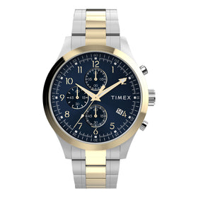 Timex Gents Chronograph Bracelet 42mm 5ATM Watch TW2Y01500