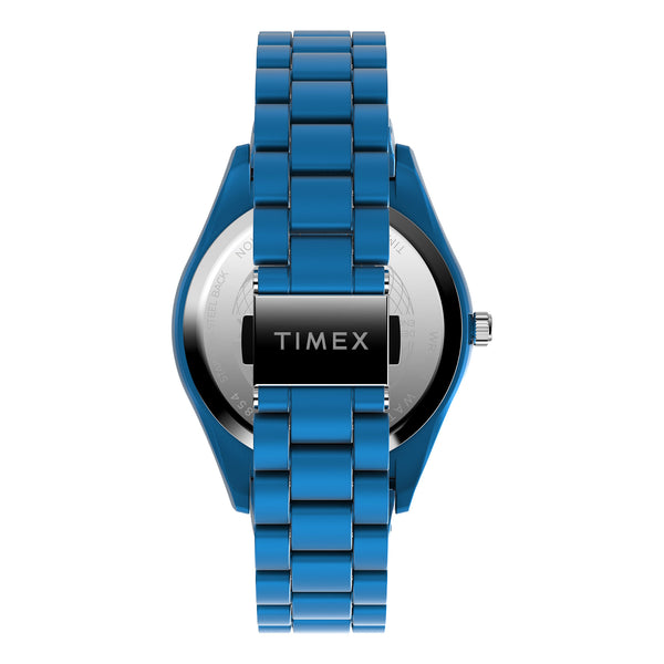 Timex Gents Blue Quartz Watch Additional View