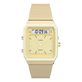 Timex Gents Q Fusion Reissue 32mm 3ATM Watch TW2Y06000