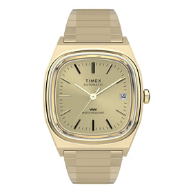 Timex Automatic 1983 E Line 34mm Stainless Steel Expansion Band Watch TW2Y07200