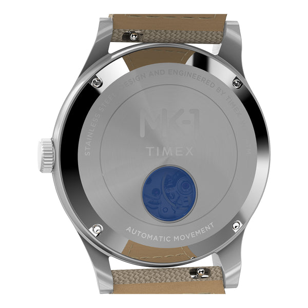 Timex Gents Leather Wristwatch Additional View