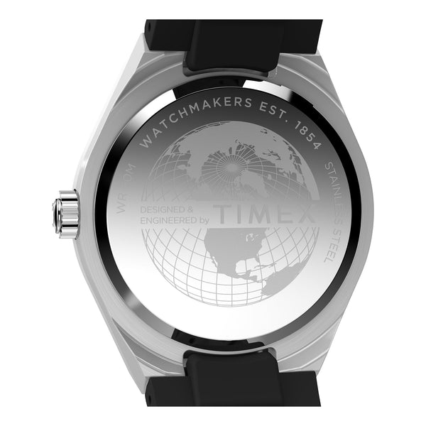 Timex Gents Leather Quartz Watch Additional View