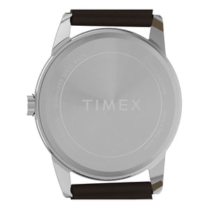 Timex Gents Leather Quartz Watch Additional View