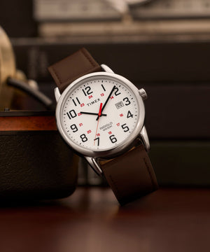 Timex Gents 9mm Case Thickness Quartz Watch Additional View