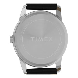Timex Gents Leather Wristwatch Additional View