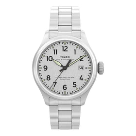 Timex Gents Waterbury Ace 41mm Stainless Steel Bracelet Watch TW2Y18800