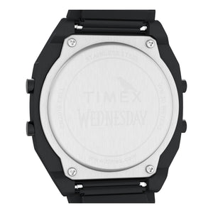Timex Gents Ion Coated Stainless Steel Wristwatch Additional View
