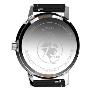 Timex Gents Leather Quartz Watch Additional View