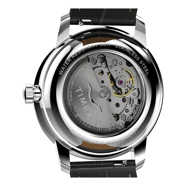 Timex Gents Leather Wristwatch Additional View