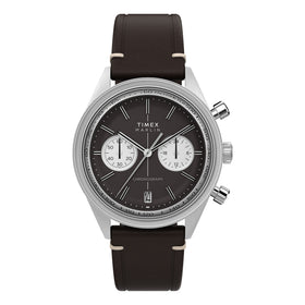 Timex TW2Y24700 Gents Watch Marlin Jet Quartz Chronograph 40mm Leather Strap
