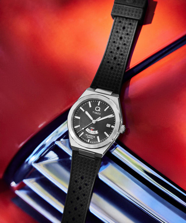 Timex Gents 9mm Case Thickness Quartz Watch Additional View